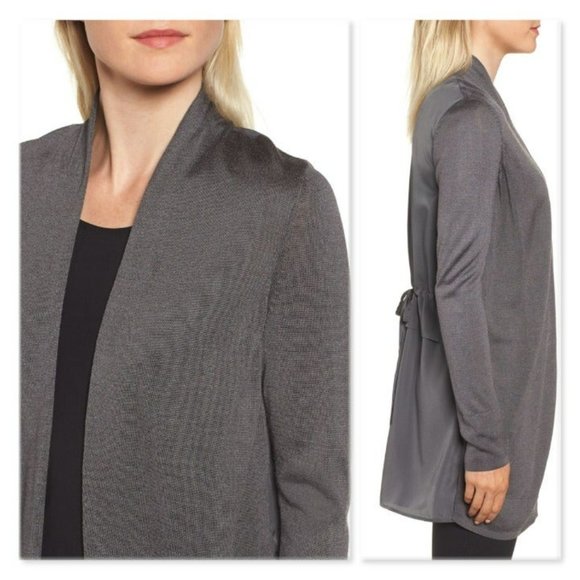 NIC+ZOE Silk Blend Reset Cardigan sz Sm - Picture 2 of 11
